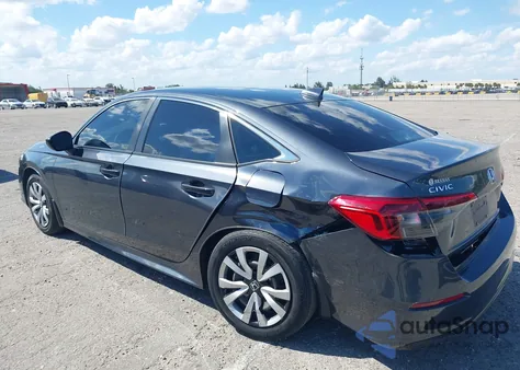 2023 Honda Civic Lx из США, поврежденный, VIN 2HGFE2F23PH530941